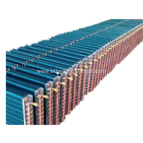 Copper Condenser Coil with Aluminum Coated Fins